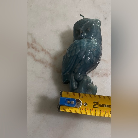 Blue Owl Candle - Picture 6 of 6